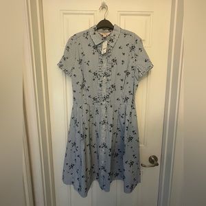 Brooks Brothers Dress Size 12- New with tags